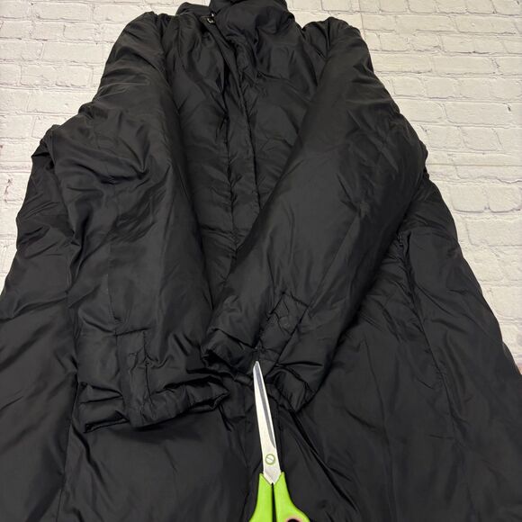 Eileen Fisher Women Winter Down Puffer Jacket Coat Size PL Petite Large C052 -10 - Picture 2 of 16